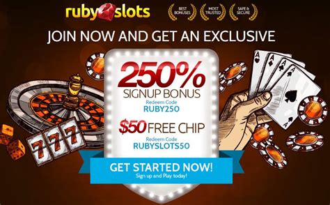 ruby slots no deposit code